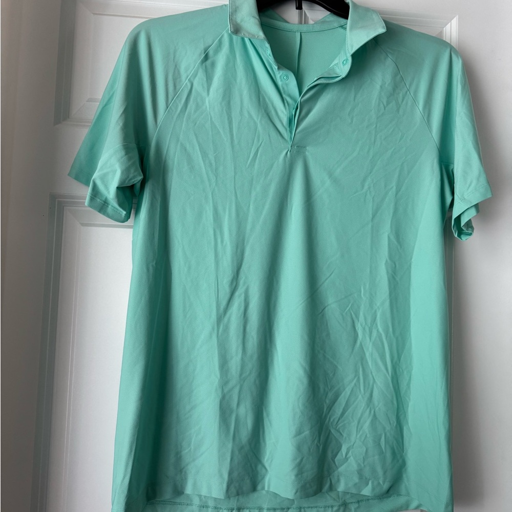 lululemon athletica Mint Green Polo Shirt